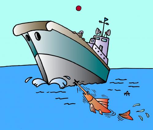Cartoon: Dangerous Oceans (medium) by Alexei Talimonov tagged piracy,somalia