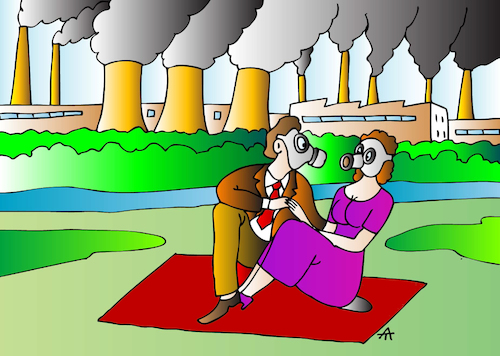 Cartoon: Environment (medium) by Alexei Talimonov tagged climate,change