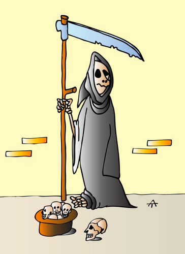 Cartoon: Help (medium) by Alexei Talimonov tagged help
