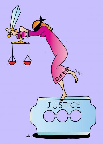 Cartoon: Justice (medium) by Alexei Talimonov tagged justice,rights,laws