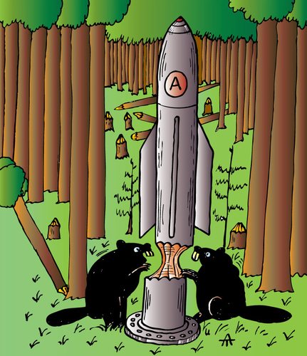 Cartoon: Missile (medium) by Alexei Talimonov tagged missile