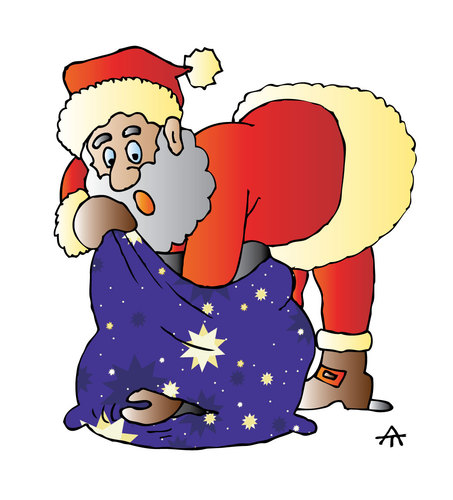 Cartoon: Xmas (medium) by Alexei Talimonov tagged xmas,christmas