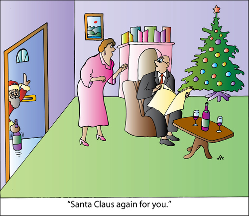 Cartoon: Xmas (medium) by Alexei Talimonov tagged xmas,christmas