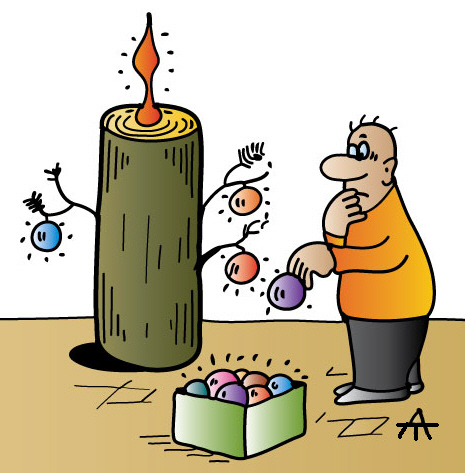 Cartoon: Xmas (medium) by Alexei Talimonov tagged xmas,christmas