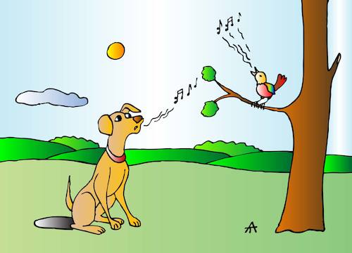 Cartoon: Nature and ecology (medium) by Alexei Talimonov tagged animals