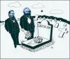Cartoon: Capitalism (small) by Alexei Talimonov tagged capitalism,financial,crisis,recession,marx,engels
