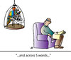 Cartoon: Crossword (small) by Alexei Talimonov tagged crossword