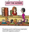 Cartoon: electronic book (small) by Alexei Talimonov tagged electronic,book
