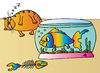 Cartoon: Fish (small) by Alexei Talimonov tagged fish