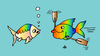 Cartoon: Fishes (small) by Alexei Talimonov tagged fishes