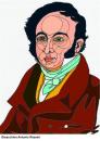 Cartoon: Gioacchino Antonio Rossini (small) by Alexei Talimonov tagged composer musician music gioacchino antonio rossini