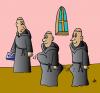Cartoon: Monks (small) by Alexei Talimonov tagged monks church