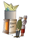 Cartoon: Noahs Ark (small) by Alexei Talimonov tagged noah,ark