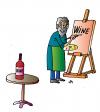 Cartoon: Wine (small) by Alexei Talimonov tagged wine,aklcohol