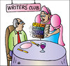 Cartoon: Writers Club (small) by Alexei Talimonov tagged writers,club,books,literature