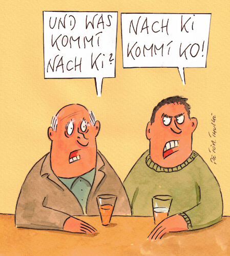 Cartoon: ki (medium) by Peter Thulke tagged ki,ki