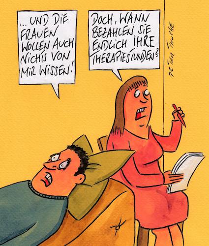 Cartoon: therapie (medium) by Peter Thulke tagged therapie,therapie