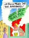 Cartoon: aufgegangen (small) by Peter Thulke tagged essen