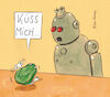 Cartoon: frosch (small) by Peter Thulke tagged ki