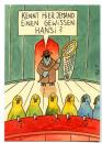 Cartoon: hansi (small) by Peter Thulke tagged wellensittich,hansi