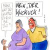 Cartoon: kuckuck (small) by Peter Thulke tagged kuckuckskind,schwanger