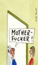 Cartoon: motherfucker (small) by Peter Thulke tagged kinder