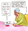 Cartoon: plätzchen (small) by Peter Thulke tagged ruhe