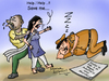 Cartoon: rape (small) by mangalbibhuti tagged rape,murder,mangalbibhuti,india,upa,manmohanshing,girl,indian,indianpolice,police