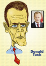 Cartoon: Donald tusk (small) by sebtahu4 tagged politics,donald,tusk,poland