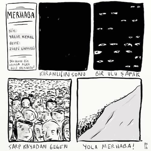 Cartoon: Merhaba! (medium) by adimizi tagged merhaba