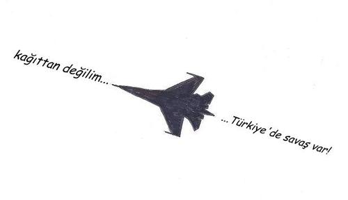 Cartoon: War in Turkey-3 (medium) by adimizi tagged cizgi