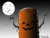 Cartoon: Scary Oil Prices (small) by CARTOONISTX tagged oil,