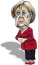 Cartoon: Angela Merkel (small) by jean gouders cartoons tagged angela merkel jean gouders