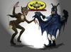 Cartoon: batman and catwoman (small) by jean gouders cartoons tagged batman,superheroes,jean,gouders