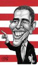 Cartoon: Obama (small) by jean gouders cartoons tagged obama,president,usa,jean,gouders
