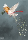 Cartoon: Pax Americana (small) by jean gouders cartoons tagged trump,peace,negotiations