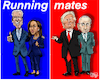 Cartoon: Running mates (small) by jean gouders cartoons tagged biden,kamala,harris,trum,elcetions,usa