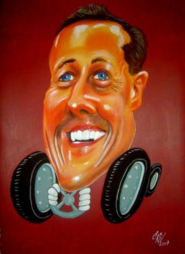 Cartoon: schumi (medium) by criv tagged 22,09,2008