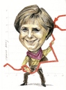 Cartoon: Angela Merkel (small) by Otilia Bors tagged angela,merkel