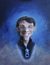 Cartoon: portraitpitch (small) by lloyy tagged portraitpitch 3d real caricature