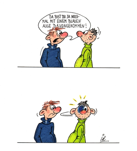 Glück gehabt Glück gehabt