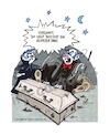 Cartoon: Zuhälter (small) by irlcartoons tagged zuhälter,vampir,grab,sarg,hunger,wortwitz,nacht,mond,blutsauger,fledermaus