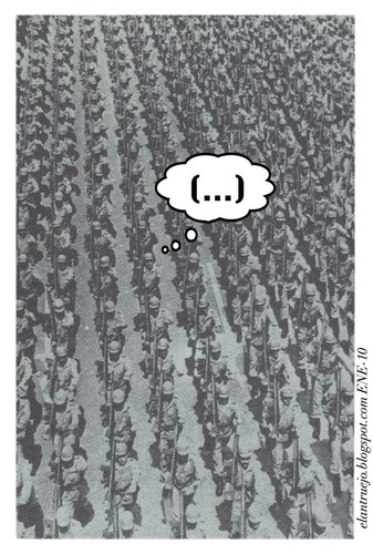 Cartoon: Militar (medium) by german ferrero tagged militar,antimilitar,antimilitarismo