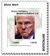 Cartoon: Rüttgers-Briefmarke (small) by Paramantus tagged nrw,rüttgers,briefmarke,politiker