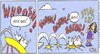 Cartoon: banana slide!.. (small) by noodles cartoons tagged hamish,scotty,dog,coco