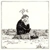 Cartoon: Auguste Rodung (small) by Christian BOB Born tagged denker,einsam,wald,bäume,roden,wachstum