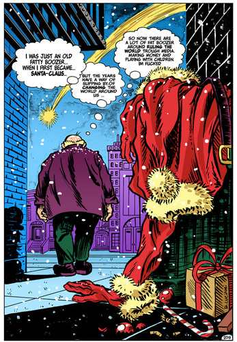 Cartoon: No More Santa (medium) by DanLucifer tagged santa,claus,xmas,merry,christmas,holiday