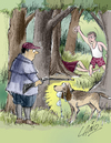 Cartoon: Hunting Dog (small) by LAINO tagged hunting,dog