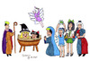 Cartoon: Touhou Christmas (small) by Blogrovic tagged cirno,hakurei,reimu,kirisame,marisa,okuu,sariel,xmas,yagokoro,eirin,yukkuri,zun