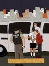 Cartoon: Abreise (small) by hollers tagged wm,fußball,deutschland,abreise,ice,usa,abschiebungen